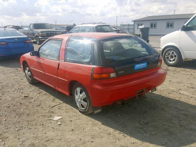 J81RF4366M7530379 - 1991 GEO STORM 红色 照片 3