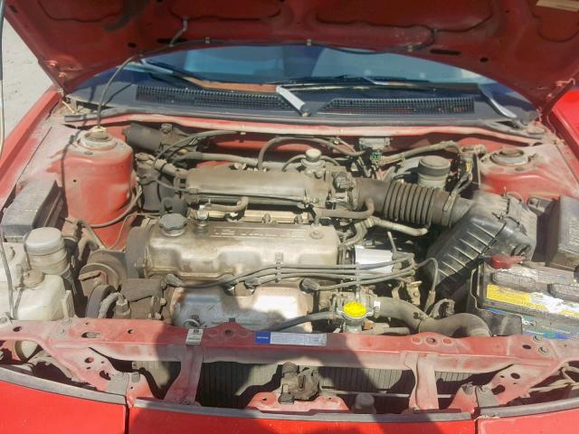 J81RF4366M7530379 - 1991 GEO STORM 红色 照片 7