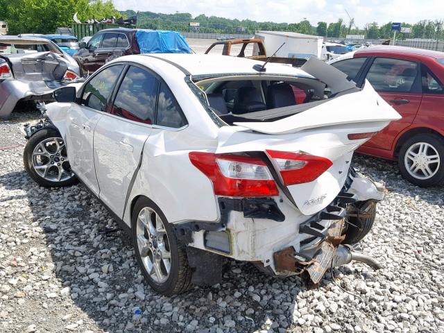 1FADP3J26EL362909 - 2014 FORD FOCUS TITA WHITE photo 3