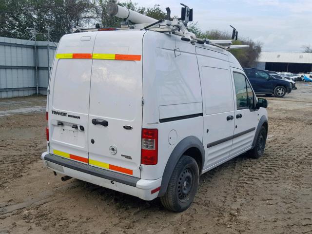 NM0LS7BN4DT135251 - 2013 FORD TRANSIT CO WHITE photo 4