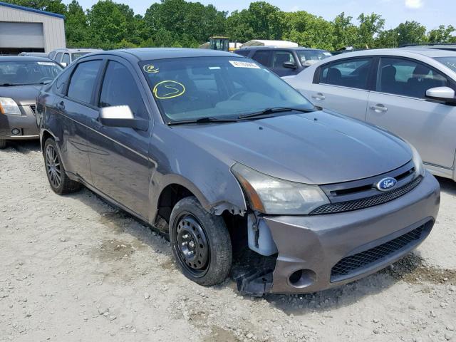 1FAHP3GN8BW153734 - 2011 FORD FOCUS SES GRAY photo 1