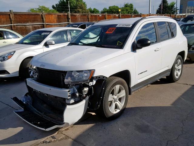 1C4NJCBA1GD525131 - 2016 JEEP COMPASS SP თეთრი ფოტო 2