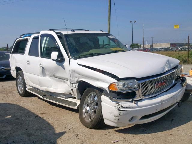 1GKFK66U55J137037 - 2005 GMC YUKON XL D WHITE photo 1