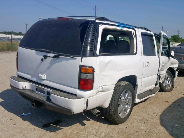 1GKFK66U55J137037 - 2005 GMC YUKON XL D WHITE photo 4