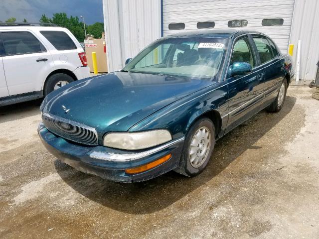 1G4CW52K1Y4110384 - 2000 BUICK PARK AVENU GREEN photo 2