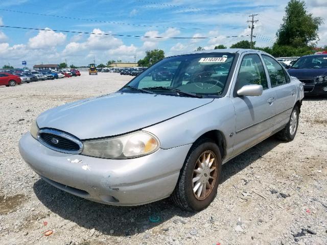 3FAFP6639WM140036 - 1998 FORD CONTOUR LX SILVER photo 2