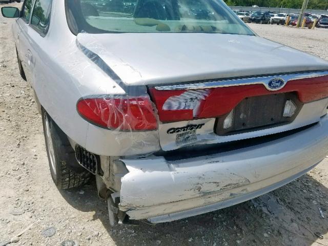 3FAFP6639WM140036 - 1998 FORD CONTOUR LX SILVER photo 9