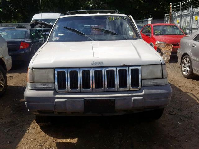 1J4EZ58S6TC135334 - 1996 JEEP GRAND CHER WHITE photo 9