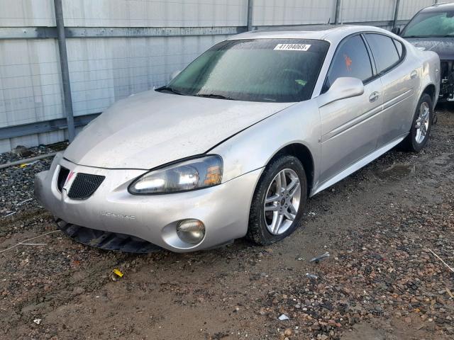 2G2WR554861190673 - 2006 PONTIAC GRAND PRIX SILVER photo 2