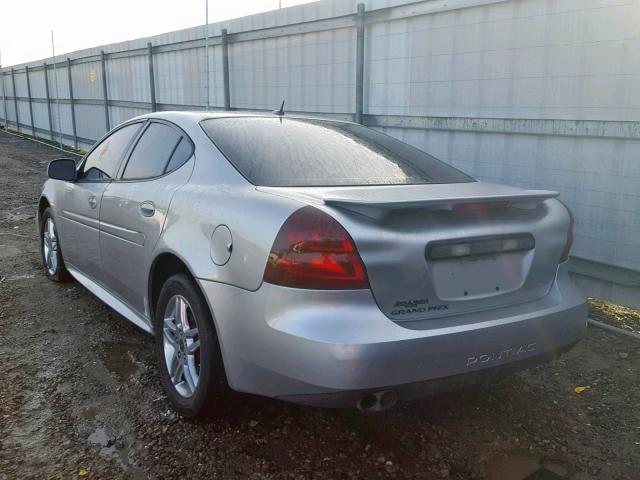 2G2WR554861190673 - 2006 PONTIAC GRAND PRIX SILVER photo 3