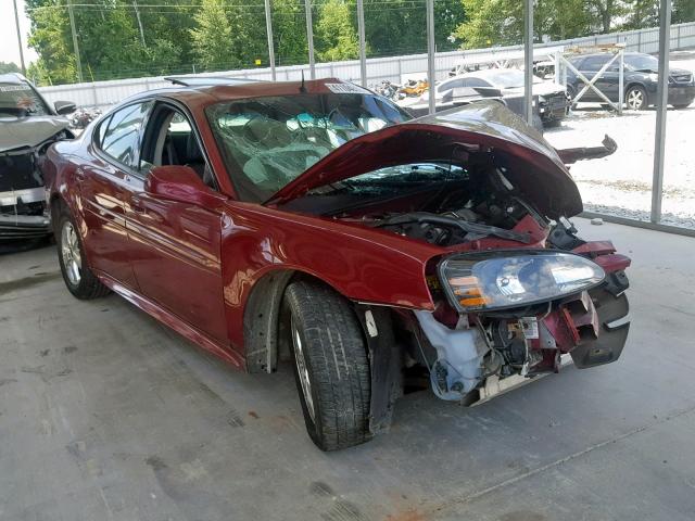 2G2WS522951142623 - 2005 PONTIAC GRAND PRIX RED photo 1