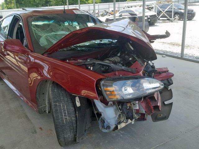 2G2WS522951142623 - 2005 PONTIAC GRAND PRIX RED photo 10