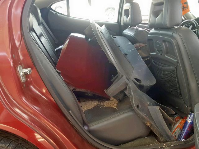 2G2WS522951142623 - 2005 PONTIAC GRAND PRIX RED photo 6