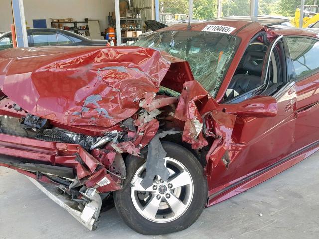 2G2WS522951142623 - 2005 PONTIAC GRAND PRIX RED photo 9