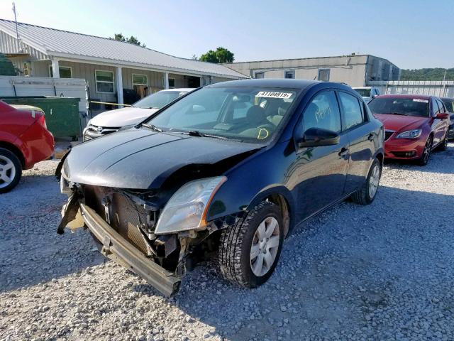 3N1AB6AP4CL675082 - 2012 NISSAN SENTRA 2.0 BLACK photo 2