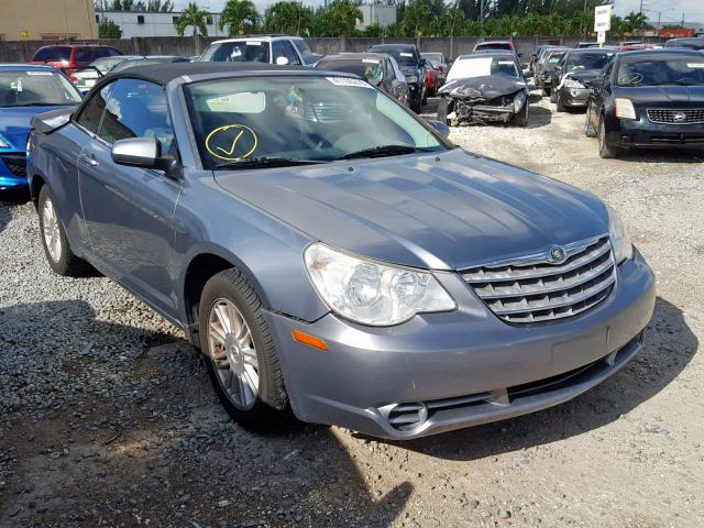 1C3LC55R28N663002 - 2008 CHRYSLER SEBRING TO SILVER photo 1