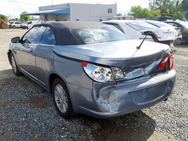 1C3LC55R28N663002 - 2008 CHRYSLER SEBRING TO SILVER photo 3