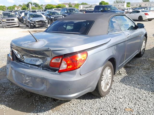 1C3LC55R28N663002 - 2008 CHRYSLER SEBRING TO SILVER photo 4