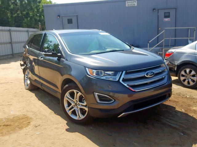 2FMPK3K82JBB11691 - 2018 FORD EDGE TITAN CHARCOAL photo 1