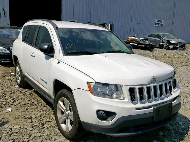1C4NJDBB6CD543634 - 2012 JEEP COMPASS SP თეთრი ფოტო 1