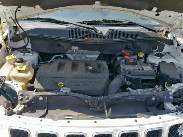 1C4NJDBB6CD543634 - 2012 JEEP COMPASS SP თეთრი ფოტო 7