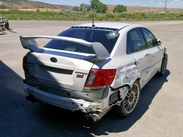 JF1GV8J62DL002943 - 2013 SUBARU IMPREZA WR WHITE photo 4