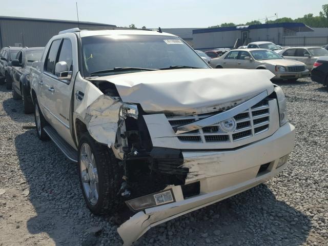 3GYFK62837G195697 - 2007 CADILLAC ESCALADE E WHITE photo 1