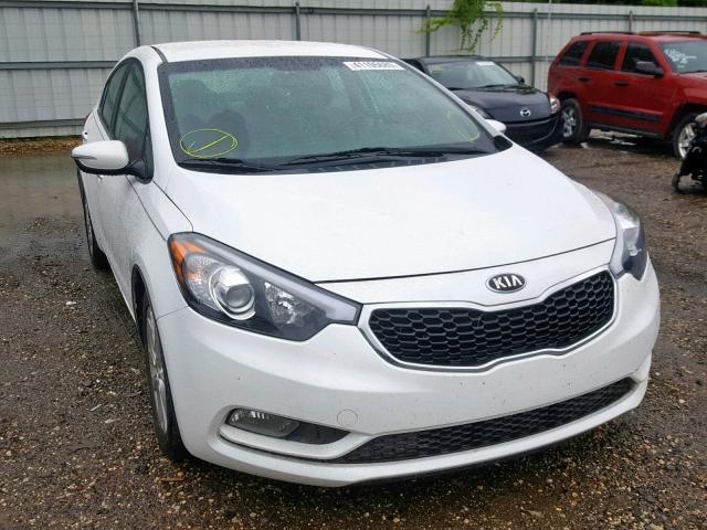 KNAFX4A86F5264060 - 2015 KIA FORTE EX WHITE photo 1