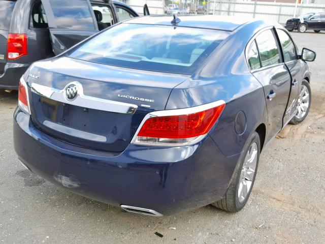 1G4GE5ED8BF294946 - 2011 BUICK LACROSSE C BLUE photo 4