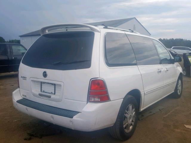 2MRDA23225BJ04208 - 2005 MERCURY MONTEREY P WHITE photo 4