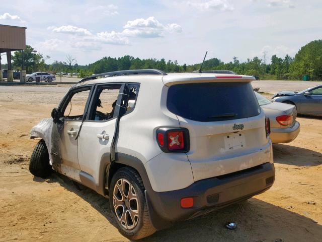 ZACCJABT7FPB38306 - 2015 JEEP RENEGADE L WHITE photo 3