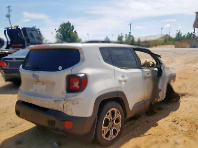 ZACCJABT7FPB38306 - 2015 JEEP RENEGADE L WHITE photo 4