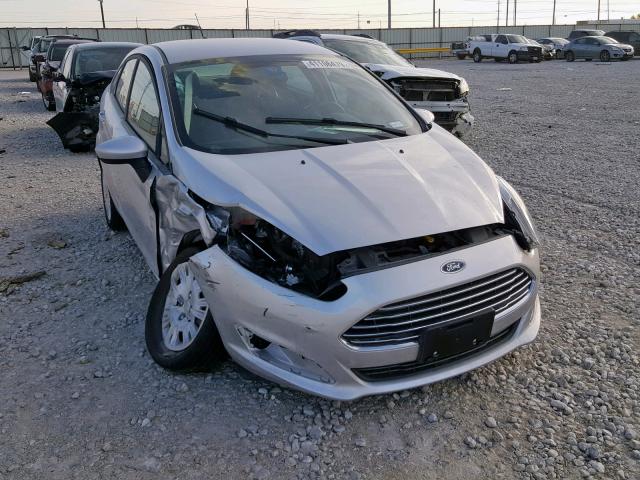 3FADP4AJ3KM140934 - 2019 FORD FIESTA S SILVER photo 1