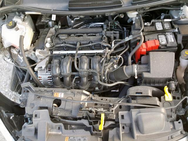 3FADP4AJ3KM140934 - 2019 FORD FIESTA S SILVER photo 7