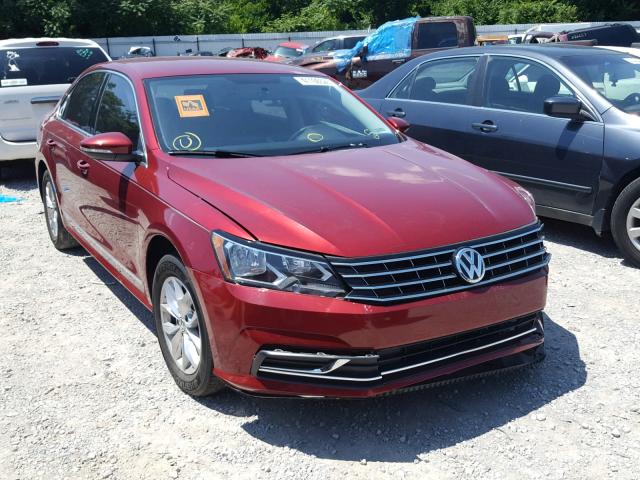 1VWAS7A34GC035467 - 2016 VOLKSWAGEN PASSAT S RED photo 1