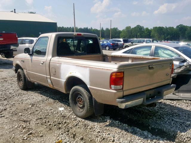 1FTYR10C6WTA80162 - 1998 FORD RANGER BEIGE photo 3