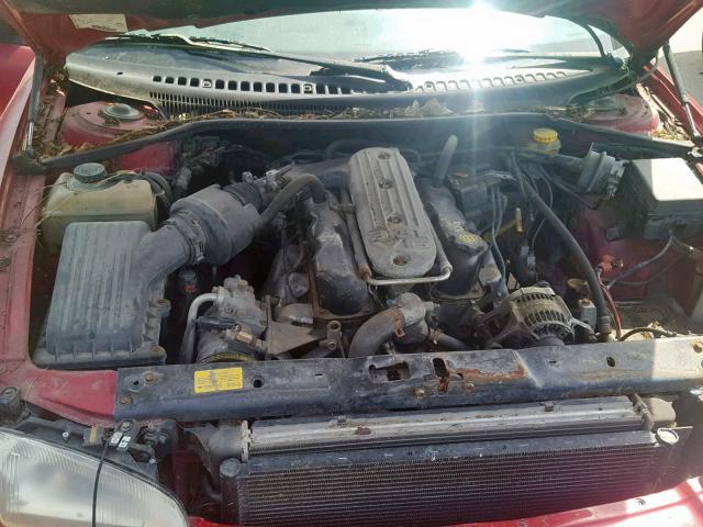 2B3HD46T6TH163771 - 1996 DODGE INTREPID RED photo 7