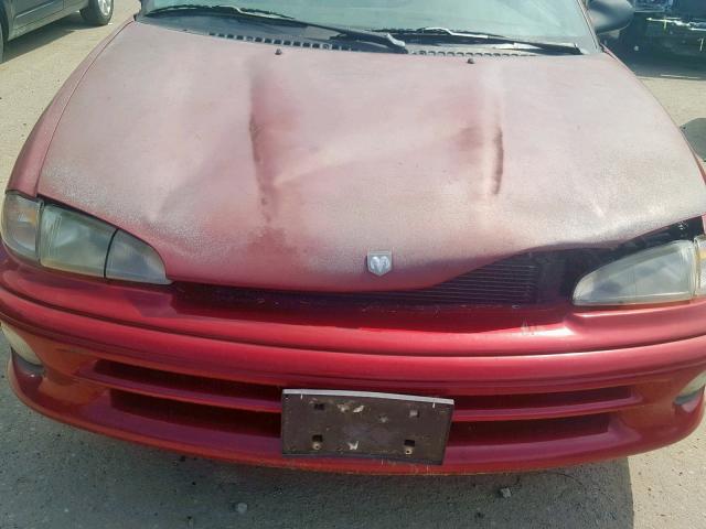 2B3HD46T6TH163771 - 1996 DODGE INTREPID RED photo 9