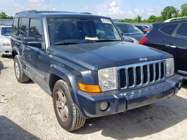 1J8HH48K08C115015 - 2008 JEEP COMMANDER BLUE photo 1