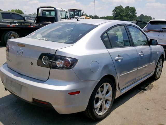 JM1BK323471742109 - 2007 MAZDA 3 S SILVER photo 4