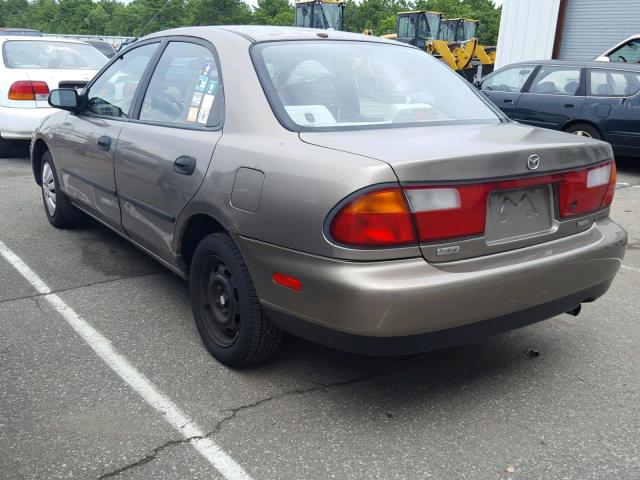 JM1BC1413W0232299 - 1998 MAZDA PROTEGE DX TAN photo 3