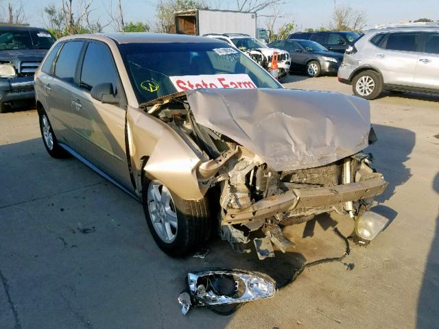 1G1ZT64835F204516 - 2005 CHEVROLET MALIBU MAX 金色 照片 1