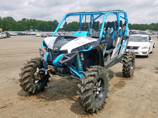 3JBPSAP23HJ000092 - 2017 CAN-AM MAVERICK M BLACK photo 2