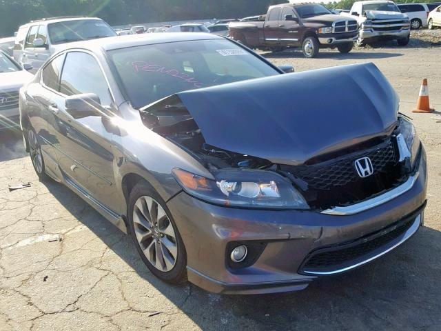 1HGCT1B82EA008939 - 2014 HONDA ACCORD EXL GRAY photo 1