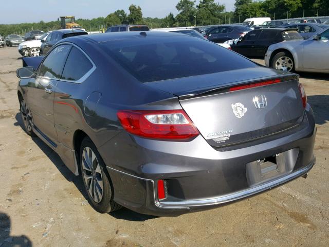 1HGCT1B82EA008939 - 2014 HONDA ACCORD EXL GRAY photo 3