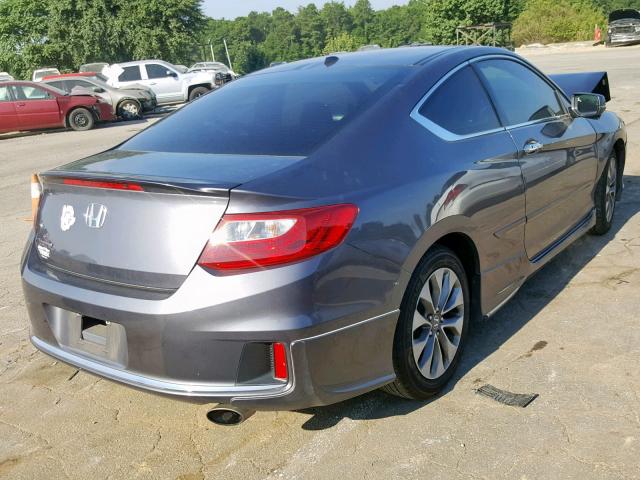 1HGCT1B82EA008939 - 2014 HONDA ACCORD EXL GRAY photo 4