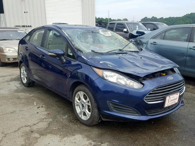 3FADP4BJ0GM135342 - 2016 FORD FIESTA SE BLUE photo 1