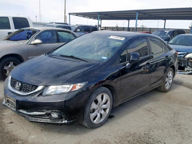19XFB2F98DE264859 - 2013 HONDA CIVIC EXL 黑色 照片 2