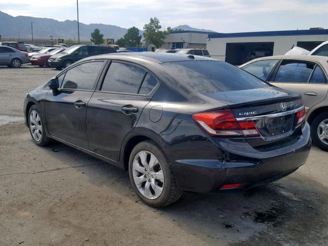 19XFB2F98DE264859 - 2013 HONDA CIVIC EXL 黑色 照片 3