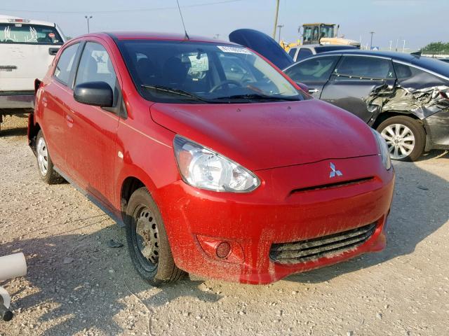 ML32A3HJXEH022975 - 2014 MITSUBISHI MIRAGE DE RED photo 1